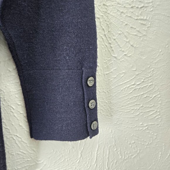 Banana Republic 100% Lambswool Sweater XS Argyle Preppy Retro Y2k Academia Top - Picture 12 of 15